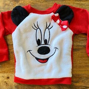❤️ Disney Red and White Minnie Mouse Sweatshirt ❤️